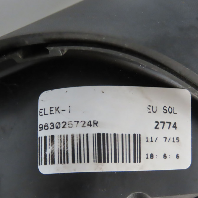 Retroviseur exterieur electrique gauche occasion RENAULT CLIO IV Phase 1 07-2012->... 1.5 DCI 75ch 963022031R 7