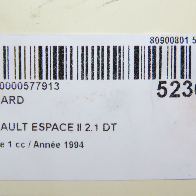 Feu arrière droit occasion RENAULT ESPACE II Phase 1 04-1991->02-1995 2.1 DT 5