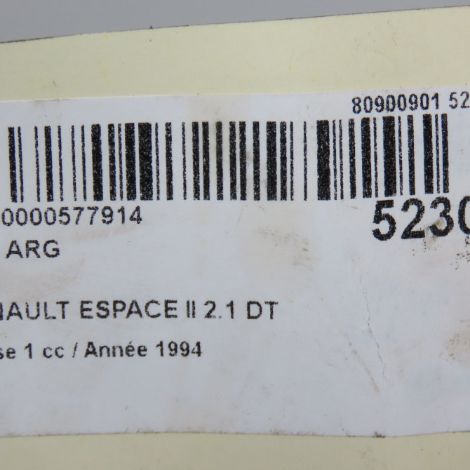 Feu arrière gauche occasion RENAULT ESPACE II Phase 1 04-1991->02-1995 2.1 DT 5