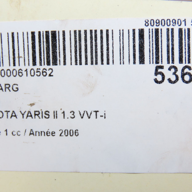 Feu arrière gauche occasion TOYOTA YARIS II Phase 1 12-2005->11-2009 1.3 VVT-i 815610D110 5