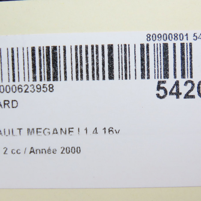 Feu arrière droit occasion RENAULT MEGANE I Phase 2 03-1999->06-2003 1.4 16v 7700428321 5