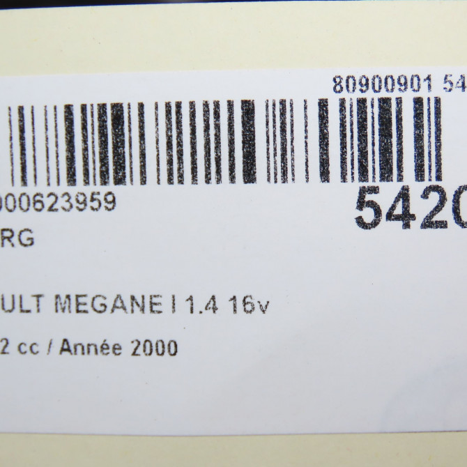 Feu arrière gauche occasion RENAULT MEGANE I Phase 2 03-1999->06-2003 1.4 16v 7700428320 5