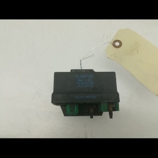 Boitier de préchauffage occasion PEUGEOT 307 Phase 1 04-2001->06-2005 1.4 HDI 8v 70ch 598138 1