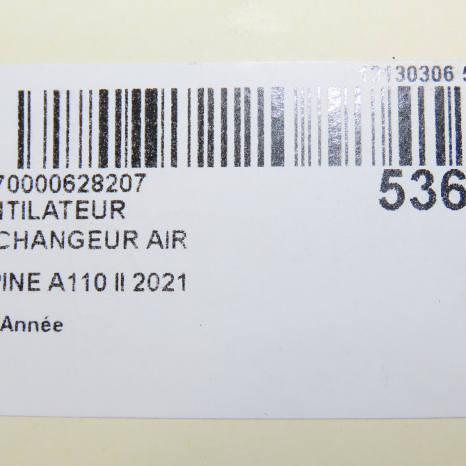 occasion ALPINE A110 II 7