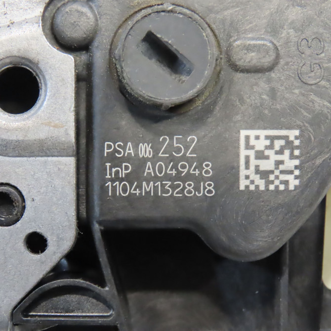 Serrure porte avg occasion CITROEN DS3 Phase 1 04-1995->04-1999 1.6 E-HDI 90ch 9800625280 6