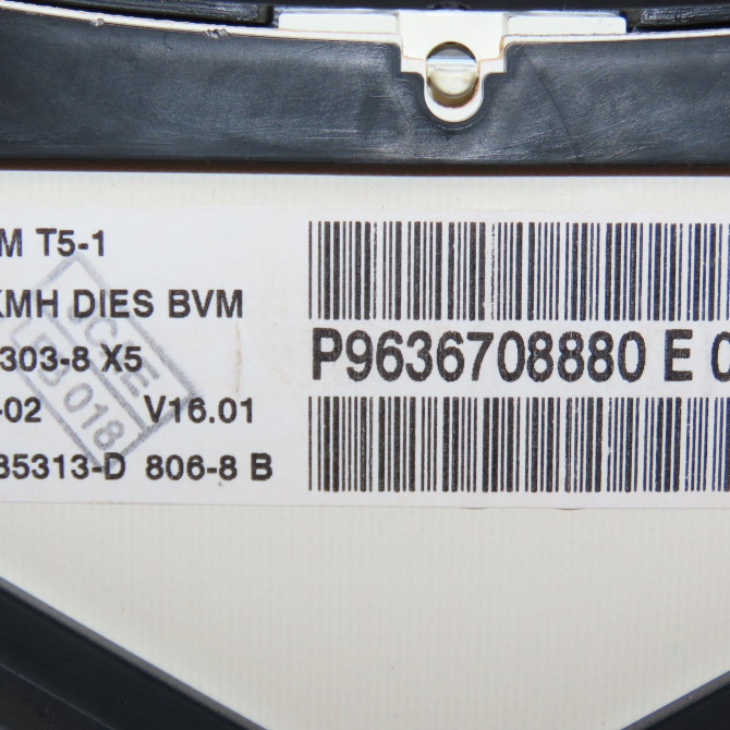 Compteur occasion PEUGEOT 307 Phase 1 SW 03-2002->07-2004 2.0 HDi 110ch 6104R2 4