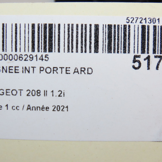 Poignee int porte ard occasion  98201552VV 4