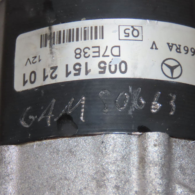 Démarreur occasion MERCEDES CLASSE A I Phase 2 03-2001->09-2004 A 140 5151210180 6