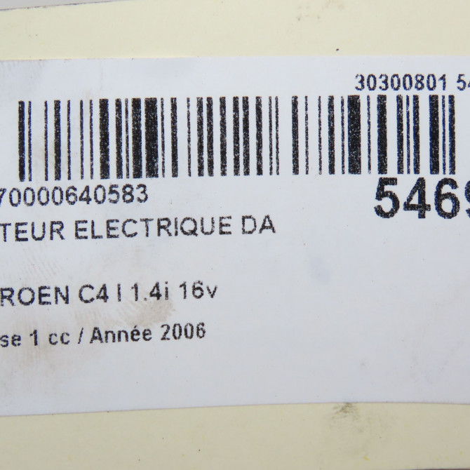 Moteur electrique de direction assistée occasion CITROEN C4 I Phase 1 11-2004->07-2008 1.4i 16v 1637768680 7