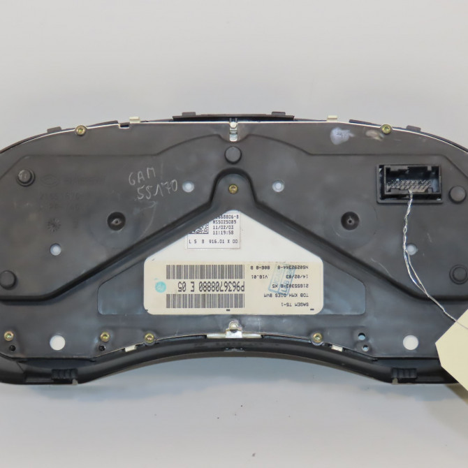 Compteur occasion PEUGEOT 307 Phase 1 SW 03-2002->07-2004 2.0 HDi 110ch 6104R2 2