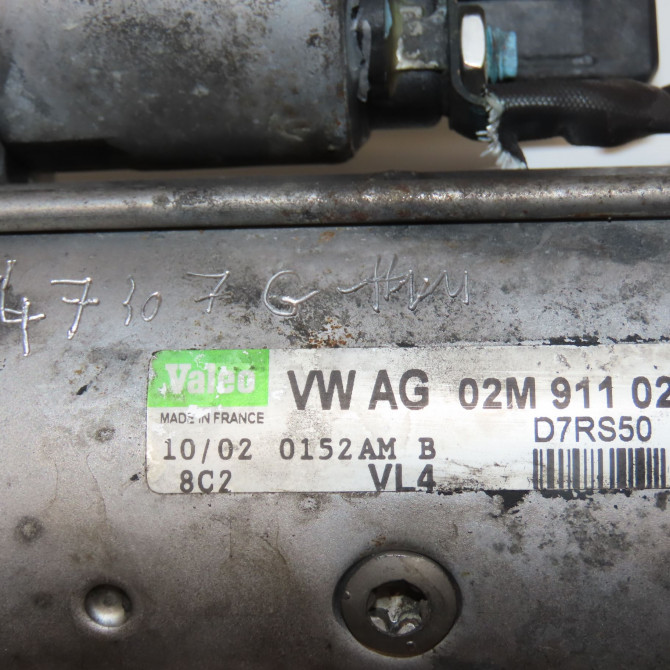 Démarreur occasion AUDI A3 I Phase 2 10-2000->06-2003 1.9 TDi 130ch 2M911023FX 5