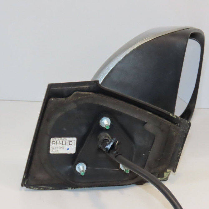 Retroviseur exterieur electrique droit occasion TOYOTA YARIS II Phase 1 12-2005->11-2009 1.3 VVT-i 879100D260 3