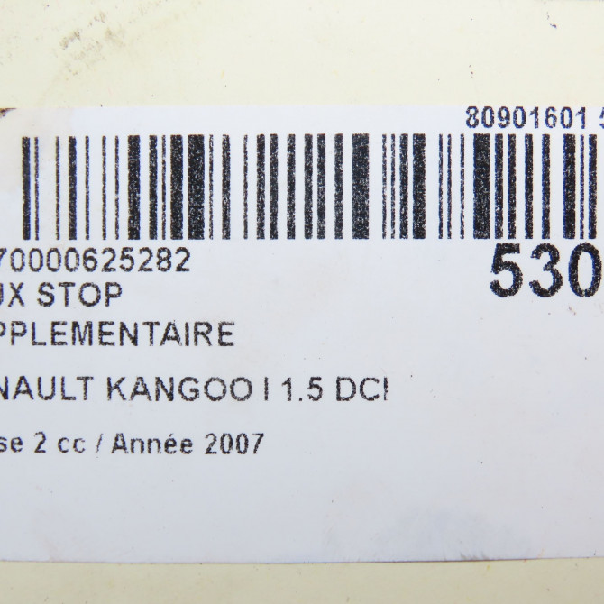 Feux stop supplementaire occasion RENAULT KANGOO I Phase 2 03-2003->06-2010 1.5 DCI 70ch 7700308721 5