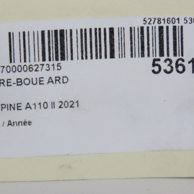 Pare-boue arrière droit occasion ALPINE A110 II 5