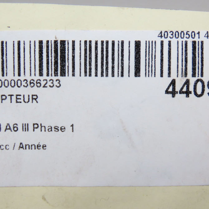 Compteur occasion AUDI A6 III Phase 1 05-2004->10-2008 3.0 V6 233ch 4F0920934G 5