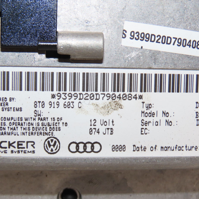 Autoradio occasion AUDI A6 III Phase 1 05-2004->10-2008 3.0 V6 233ch 3