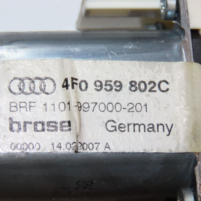 Mecanisme+moteur leve-glace ard occasion AUDI A6 III Phase 1 05-2004->10-2008 3.0 V6 233ch 4F0839462B 5