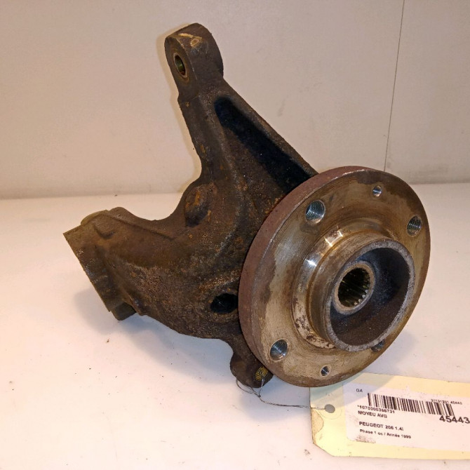 Moyeu avg occasion PEUGEOT 206 Phase 1 09-1998->03-2009 1.4i 330776 1
