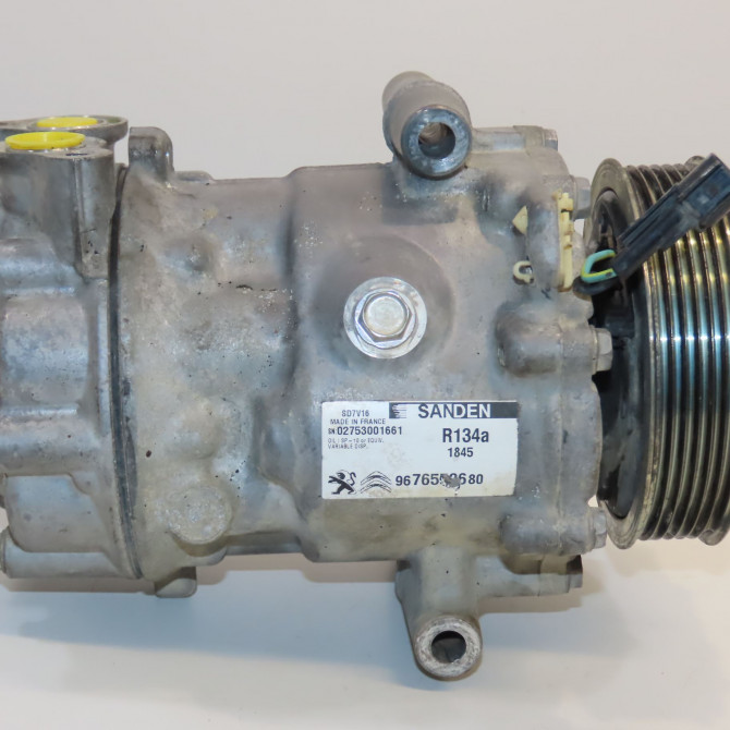 Compresseur air conditionne occasion CITROEN JUMPER III Phase 2 06-2014->... 9676552680 4