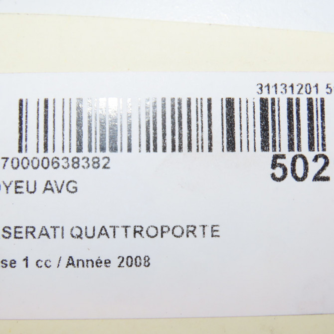 Moyeu avg occasion MASERATI 146 Phase 1 04-1995->04-1999 4.2i 401ch 5