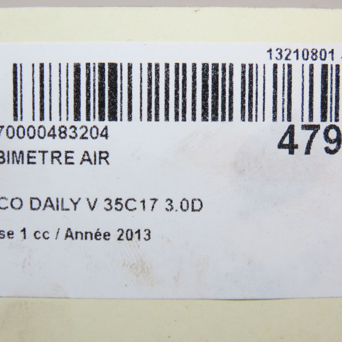 Debimetre air occasion  504301164 8