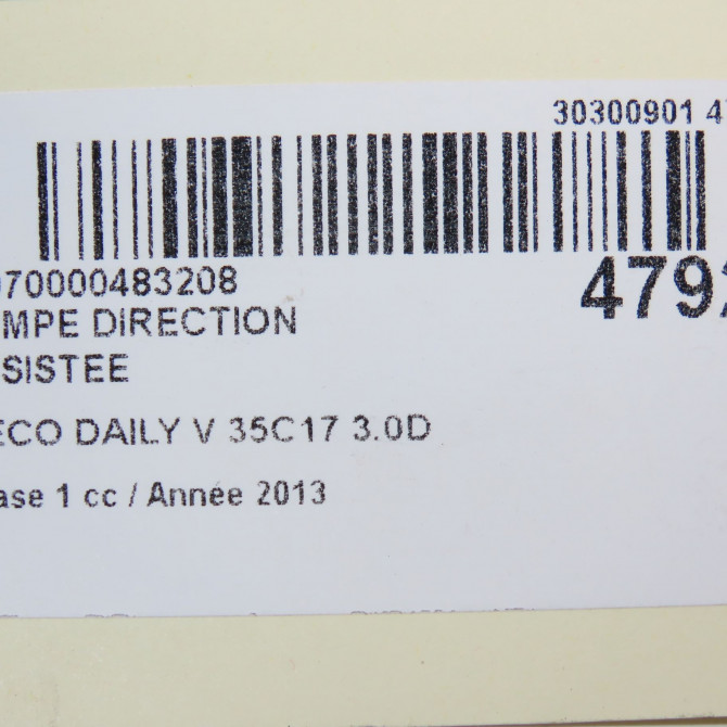 Pompe direction assistee occasion  504243641 7