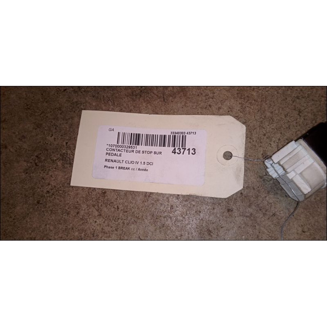 occasion RENAULT CLIO IV Phase 1 04-1995->04-1999 1.5 DCI 90ch 253206170R 2