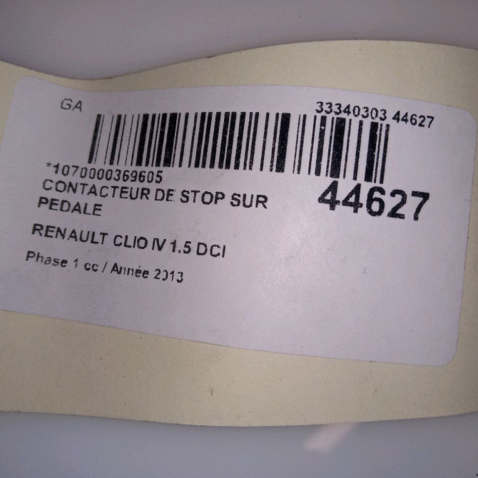 occasion RENAULT CLIO IV Phase 1 07-2012->... 1.5 DCI 90ch 253206170R 3