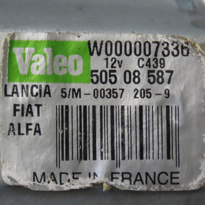 Moteur essuie-glace arrière occasion ALFA ROMEO MI.TO MI.TO Phase 1 2008-09-01->2016-12-31 1.3 JTDM 85ch 50508587 4