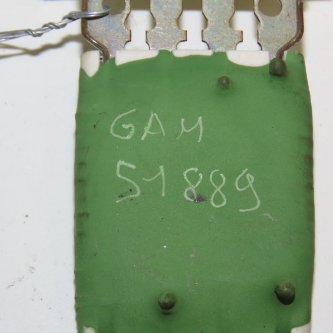 Resistance de chauffage occasion DACIA LOGAN II Phase 1 06-2013->... 0.9 TCE 90ch 271432523R 4