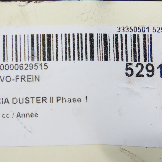 Servo-frein occasion DACIA DUSTER II Phase 1 10-2017->... 472107429R 6