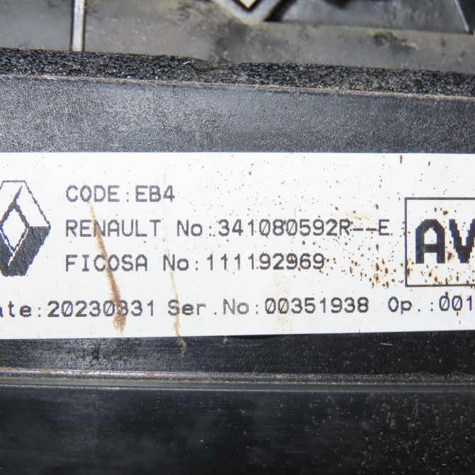 Levier de vitesses occasion DACIA DUSTER II Phase 1 10-2017->... 341080592R 6