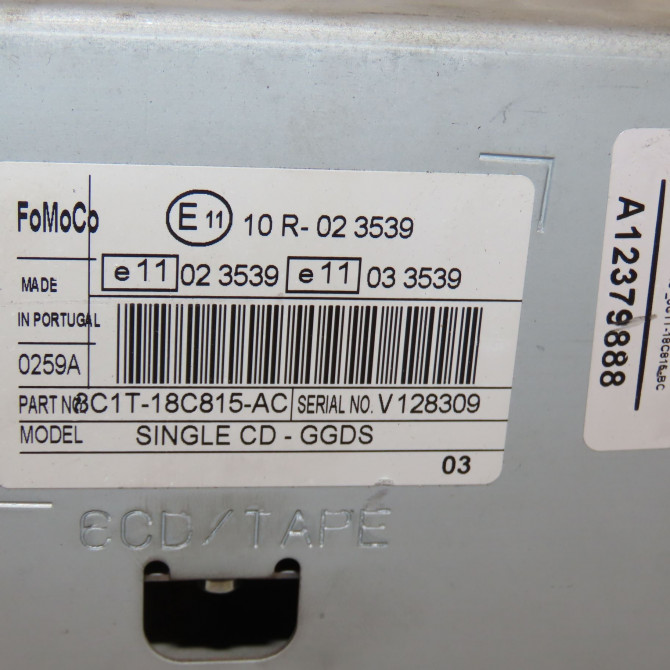 Autoradio occasion FORD TRANSIT IV Phase 1 09-2006->... 2.2 TDCI 110ch 1822186 4