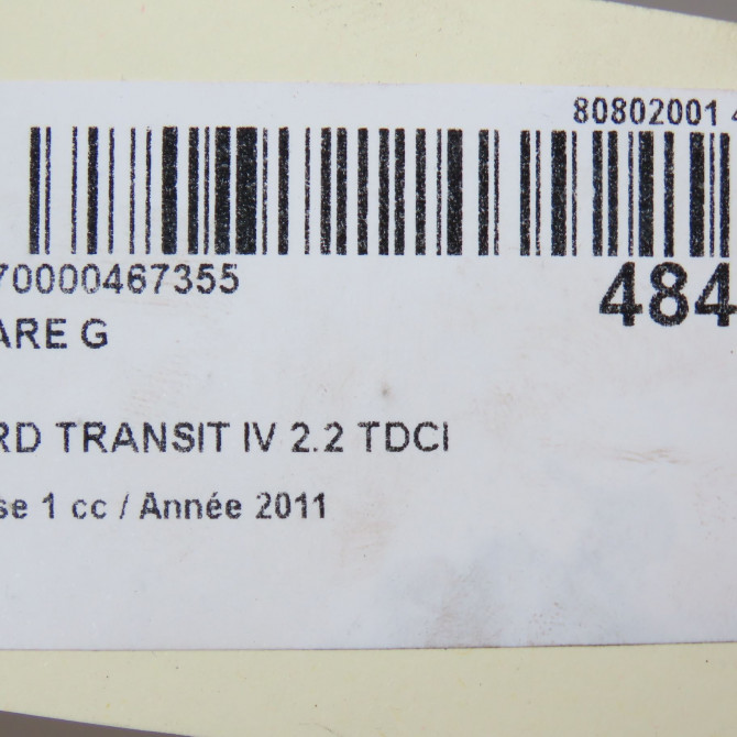 Phare gauche occasion FORD TRANSIT IV Phase 1 09-2006->... 2.2 TDCI 110ch 1684410 6