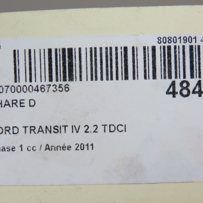 Phare droit occasion FORD TRANSIT IV Phase 1 09-2006->... 2.2 TDCI 110ch 1684408 6