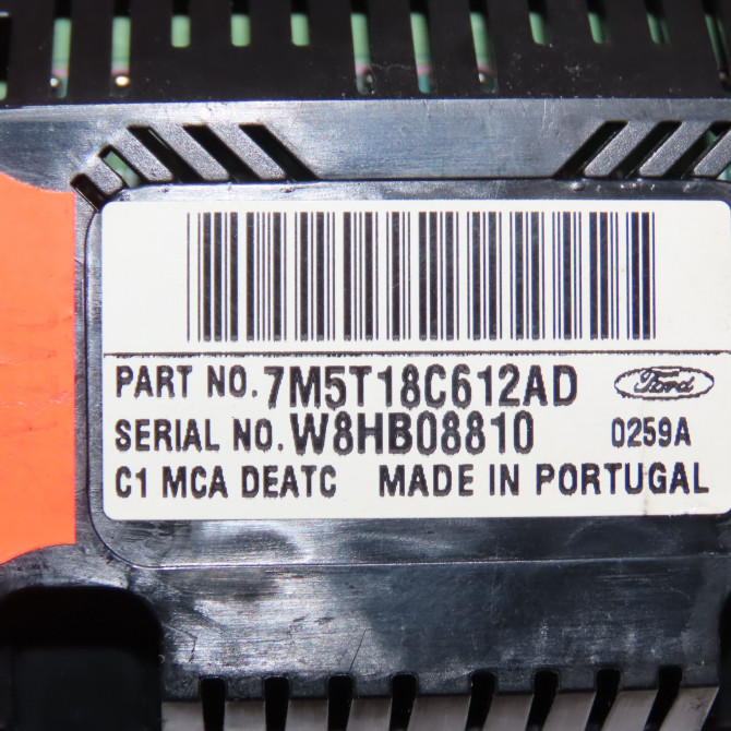 Commande de chauffage occasion FORD CMAX I Phase 2 03-2007->09-2010 1.8 TDCI 8v 115ch 1698890 5