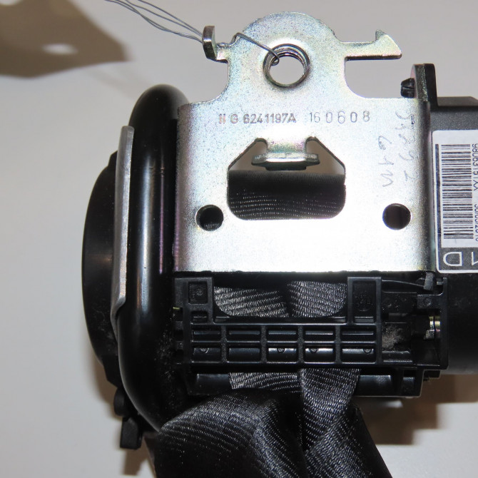 Ceinture avant droite occasion PEUGEOT 2008 Phase 1 01-2013->... 1.2i PURETECH 110ch 98063151XX 3