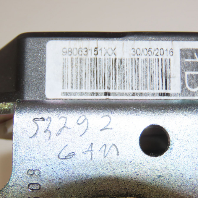 Ceinture avant droite occasion PEUGEOT 2008 Phase 1 01-2013->... 1.2i PURETECH 110ch 98063151XX 5