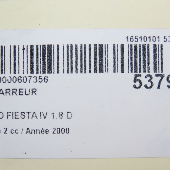 Démarreur occasion FORD FIESTA IV Phase 2 09-1999->09-2002 1.8 D 1126987 7