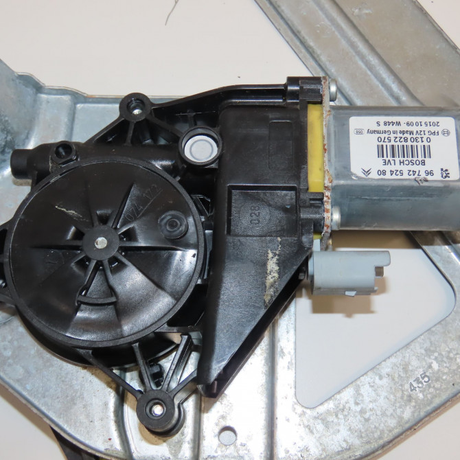 Mecanisme+moteur leve-glace avg occasion PEUGEOT 208 208 Phase 1 2012-03-01->2015-09-30 1.0i VTI 68ch 9673155280 3