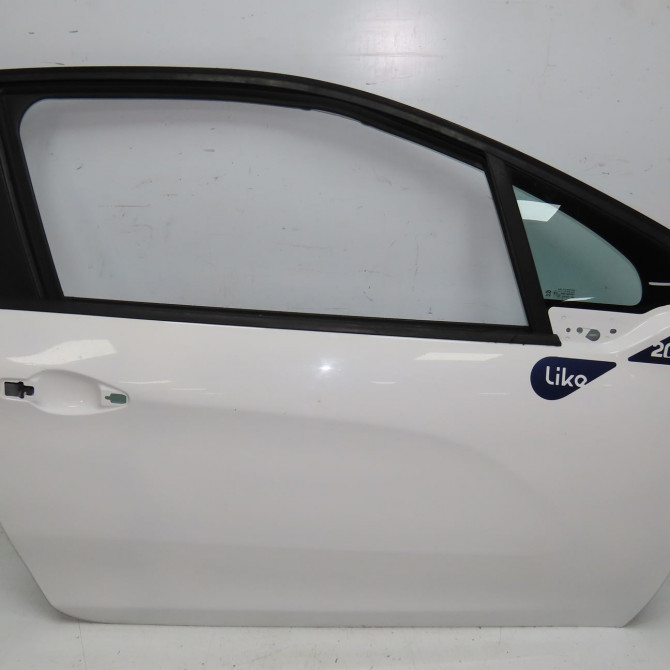 Porte avant droite occasion PEUGEOT 208 208 Phase 1 2012-03-01->2015-09-30 1.0i VTI 68ch 9805822480 1