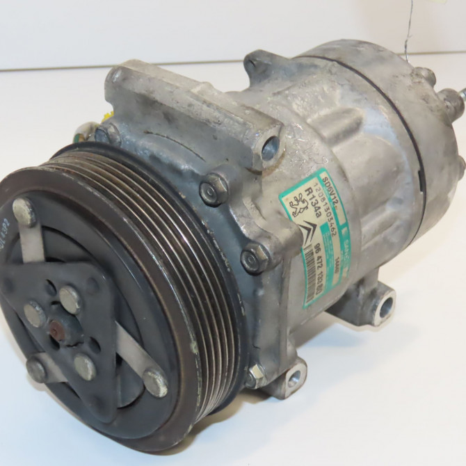 Compresseur air conditionne occasion PEUGEOT 307 Phase 1 04-2001->06-2005 2.0 HDI 16v 136ch 6453PE 1