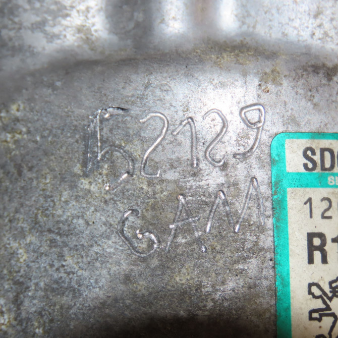 Compresseur air conditionne occasion PEUGEOT 307 Phase 1 04-2001->06-2005 2.0 HDI 16v 136ch 6453PE 7