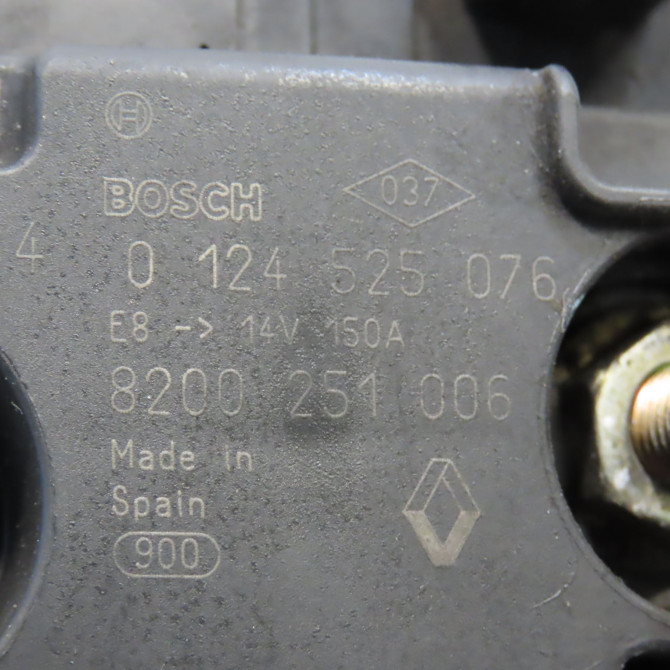 Alternateur occasion RENAULT LAGUNA II Phase 2 03-2005->09-2007 1.9 DCI 125ch 8200660022 7