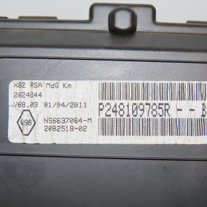 Compteur occasion RENAULT MASTER III Phase 1 04-2010->... 2.3 DCI 125ch 248106014R 4