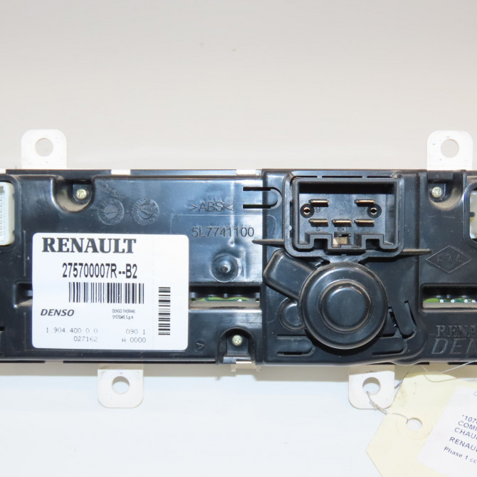 Commande de chauffage occasion RENAULT MASTER III Phase 1 04-2010->... 2.3 DCI 125ch 275700006R 2