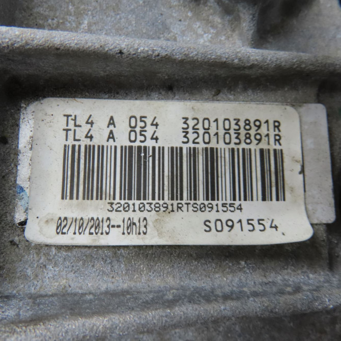 Boîte à vitesse mecanique occasion RENAULT SCENIC III Phase 2 12-2011->03-2013 1.5 DCI 110ch 5