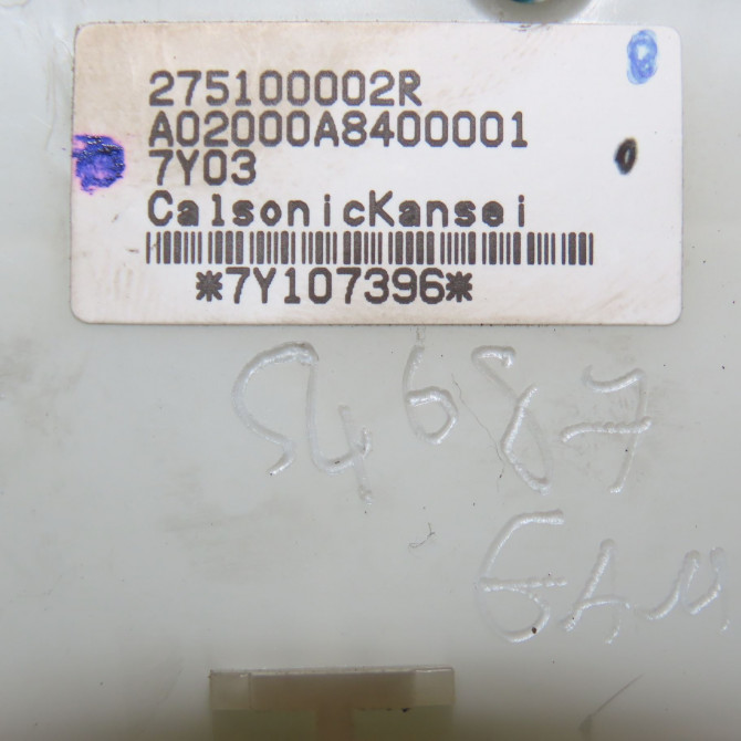 Commande de chauffage occasion RENAULT LAGUNA III Phase 1 10-2007->10-2010 2.0 DCI 130ch 275100002R 4