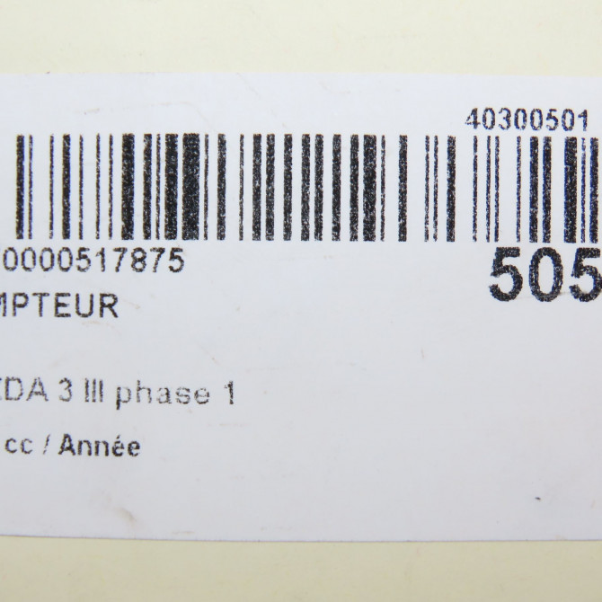 Compteur occasion MAZDA 3 III phase 1 09-2013->... 5