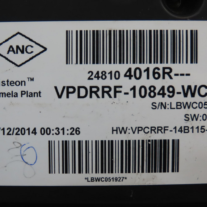 Compteur occasion RENAULT CAPTUR Phase 1 02-2013->... 0.9 90 ch 248100202R 3